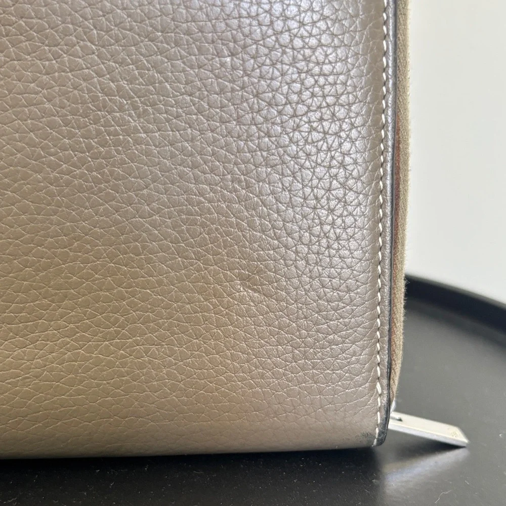 Celine Drummed Calfskin Zip Wallet - Picture 6 of 17